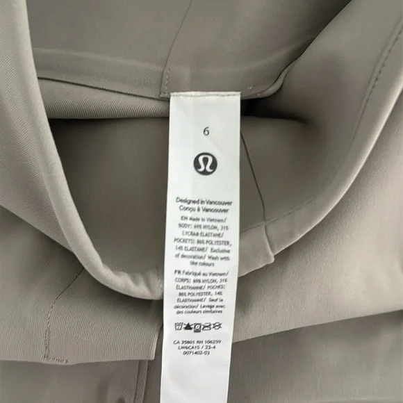 Lululemon Smooth Fit Pull-On High-Rise Crop - Picture 7 of 9